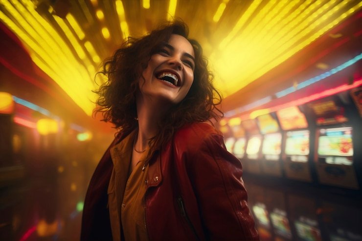 Real-time chat interface between players and dealer during Lucky Twins session
